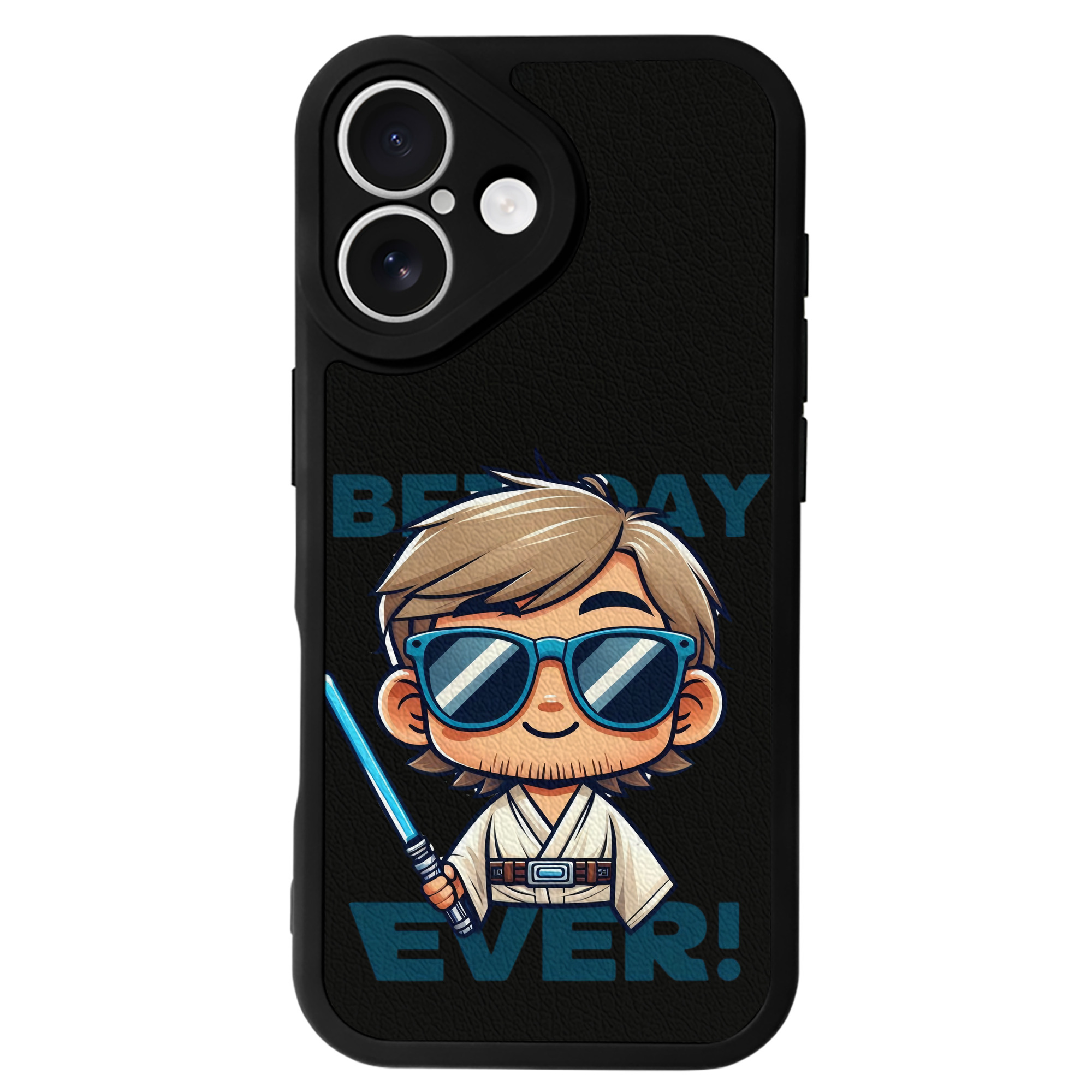 （画像用） スター・ウォーズ Star Wars 【iPhone 16シリーズ対応】シリコンスマホケース（レザー調） 材質：シリコン